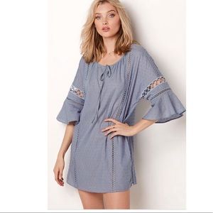 Victoria’s Secret Eyelet Nightgown Dress Tunic. Size Large.